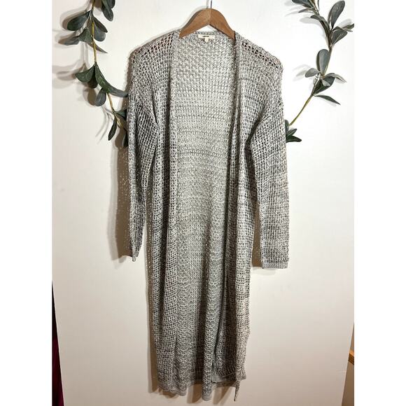 Mystree Open Weave Duster Cardigan - Picture 1 of 4